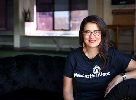 Becky from Newcastle Afoot